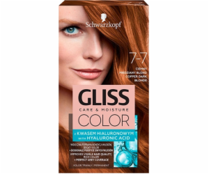 Schwarzkopf Gliss Color č. 7-7 tmavě měděná blond