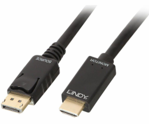 Lindy DisplayPort – kabel HDMI 1 m černý (36921)