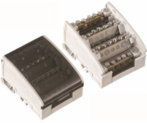 Rozvodný blok pawbol 100A 500V 4P 7 Terminál E.4076