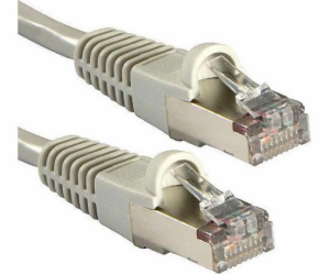 Lindy Patchcord Cat6A, S/FTP, LSOH, 7,5 m, šedý (47137)