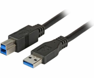 EFB USB kabel USB-A – USB-B 3 m černý (K5236.3)