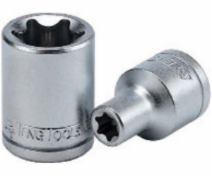 Zásuvka Torx Teng Tools 1/4" E6 (101850303)