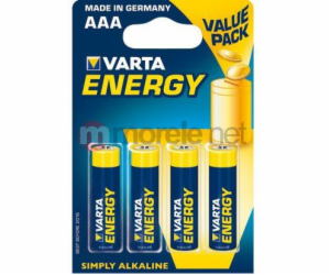 Varta Baterie Energy AAA / R03 4 ks.