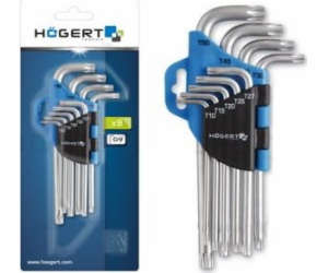 Högert Technik Torx klíče sada 9 ks HOGERT HT1W814