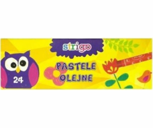 Strigo Olejové pastely 24 barev STRIGO