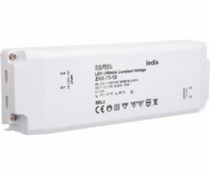 Zamel tenký LED zdroj 12V DC 75W ZNS-75-12 (LDX10000141)