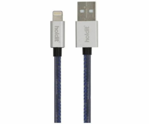 Holdit USB-A - Lightning kabel 1 m tmavě modrá (612663)