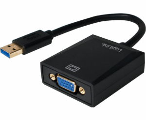 LogiLink USB – VGA USB adaptér černý (UA0231)