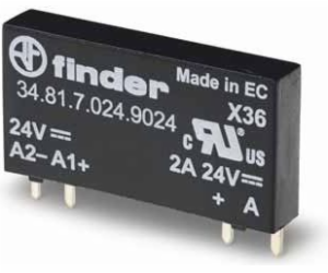 Polovodičové relé Finder 1F 1A 16-30V DC (34.81.7.024.9024)