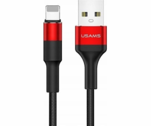 Usams USB-A – Lightning kabel 1,2 m červený (SJ220IP02)