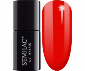 Semilac Semilac Hybridní lak 317 Neon Red 7ml univerzální