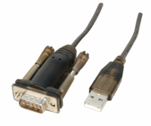 Lindy USB-A - RS-232 USB kabel 1,5 m černý (42855)