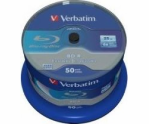 Verbatim BD-R 25 GB 6x 50 kusů (43838)