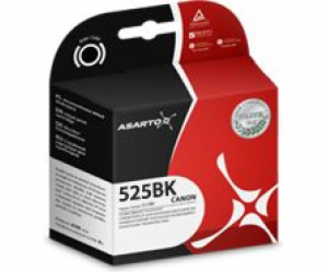 Černý inkoust Asarto Canon PGI525BK I iP4850/MG5150/5250/...