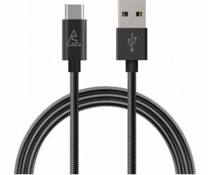 BlueLounge USB-A - USB-C kabel USB 1 m černý (613361)