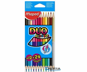 Pastelky Maped Colorpeps Duo 12=24 barev (165609)