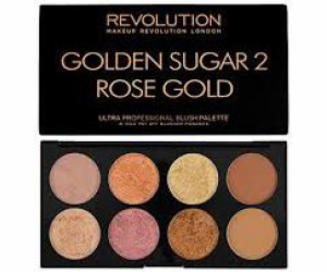 Makeup Revolution Ultra Blush Palette 8 Golden Sugar 2 Ro...