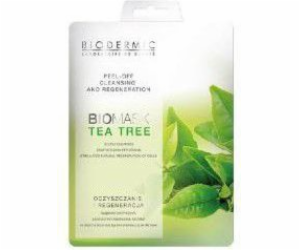 Biodermic Bio Mask Slupovací Tea Tree Pleťová maska 12g