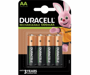 Baterie Duracell AA / R6 1300mAh 4 ks.