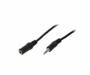 Kabel LogiLink Jack 3,5 mm – Jack 3,5 mm 3 m černý (CA1054)