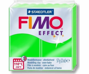 Fimo termosetová plastová hmota Efekt neonově zelená 57g