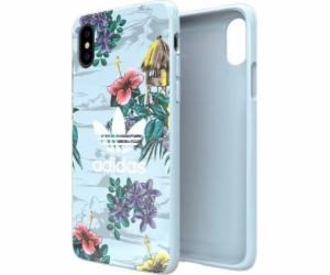 Adidas  OR SnapCase květinové iPhone X/Xs šedá/šedá CJ8322