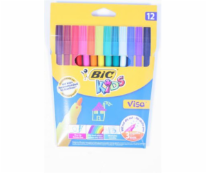 Bic PENS 12 COL UMÝVATELNÉ BC KID VISA PUD 888695