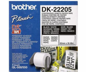 Brother DK-22205 (černá na bílém)