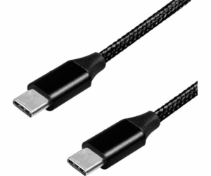 LogiLink USB-C - USB-C kabel USB 0,3 m černý (CU0153)