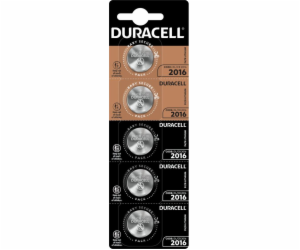 Duracell CR2016 Baterie 5 ks.