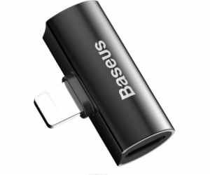 Baseus L46 Lightning - Lightning x2 USB adaptér černý (BR...