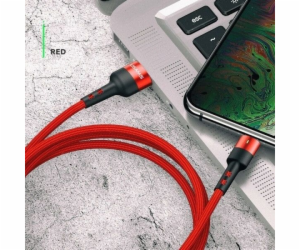 Usams USB-A – Lightning kabel 1 m červený (63759-uniw)