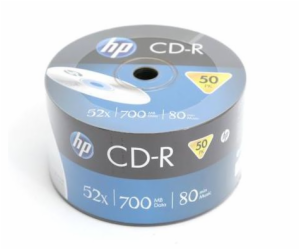 HP CD-R 700 MB 52x 50 kusů (HPCD50S)