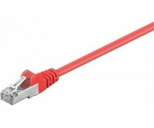 Goobay Goobay 50152 CAT 5e patch kabel, F/UTP, červený, 2m