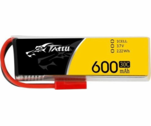 Baterie Tattu Tattu 600mAh 3,7V 30C 1S1P JST