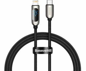 Baseus USB-C – Lightning USB kabel 1 m černý (BSU2998BLK)