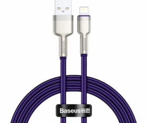 Baseus USB-A - Lightning kabel 1 m fialový (baseus_202103...