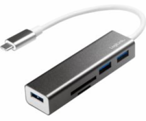 LogiLink USB HUB 1x SD 1x TF + 3x USB-A 3.0 (UA0305)