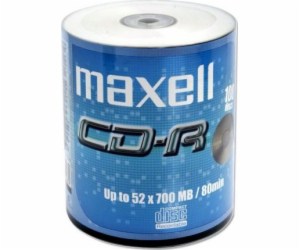 Maxell CD-R 700 MB 52x 100 kusů (624037.02.CN)