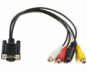 MicroConnect D-Sub (VGA) - RCA (Cinch) x3 - Kabel S-Video...