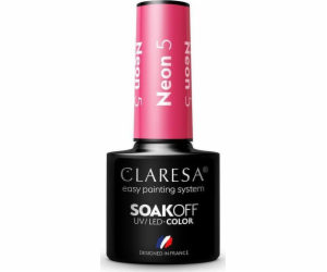 Claresa Claresa Soak Off UV/LED Neon hybridní lak 5 5g