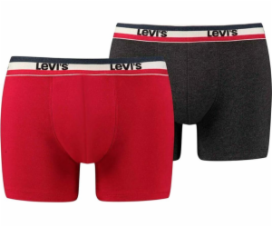 Levi s Levi s Boxer 2 páry kalhotek 37149-0205 Red S