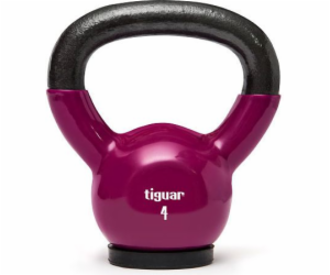 Tiguar TI-KB0004 pogumovaný kettlebell 4 kg