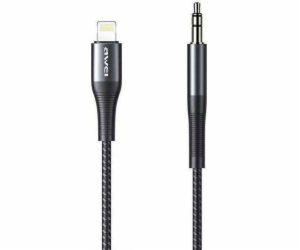 Awei Lightning USB kabel – Mini Jack 3,5 mm černý (695428...