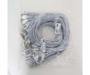 Omega USB-A USB kabel – 1 m stříbrný (OUFBB3MS)