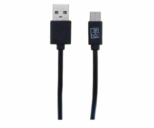 USB 2GO USB-A - USB-C kabel 1 m černý (795782)