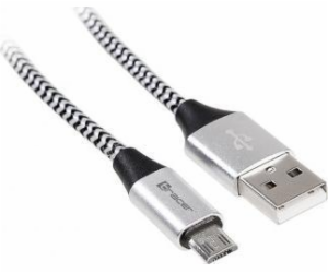 Tracer USB-A - microUSB USB kabel 1 m černý (TRAKBK46928)