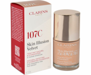 Clarins  SKIN ILLUSION VELVET FOUNDATION 107C 30ml