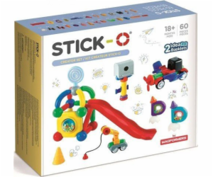 Magnetické bloky Magformers Stick-O 60 ks.