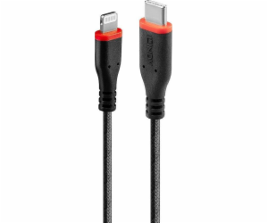 Lindy USB kabel Lightning – USB-C 0,5 m černý (31285)